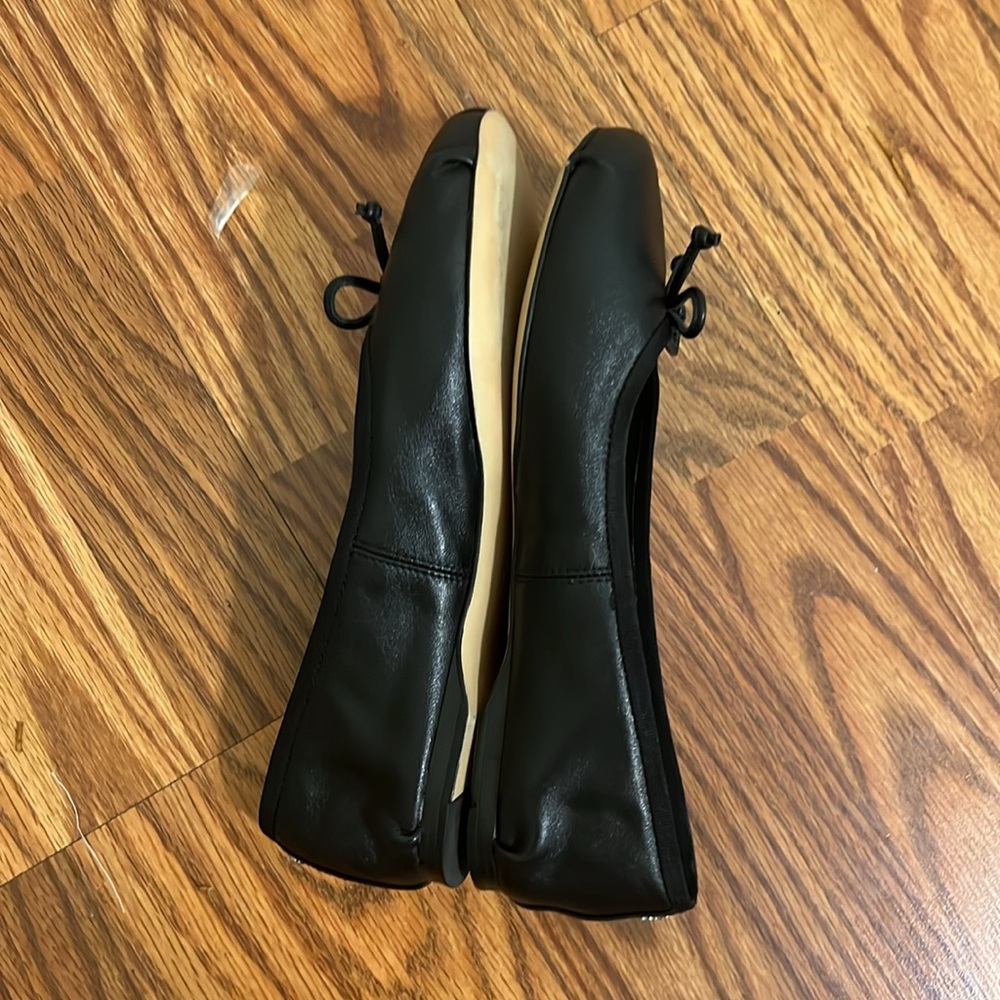 Sam Edelman Zooey Black Women's Leather Ballet Flats size 10 Used - Picture 5 of 11